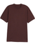 C.Kay's Designs Burgundy Heather Cotton T-Shirt for Men, Short Sleeve Crew Neck Tee
